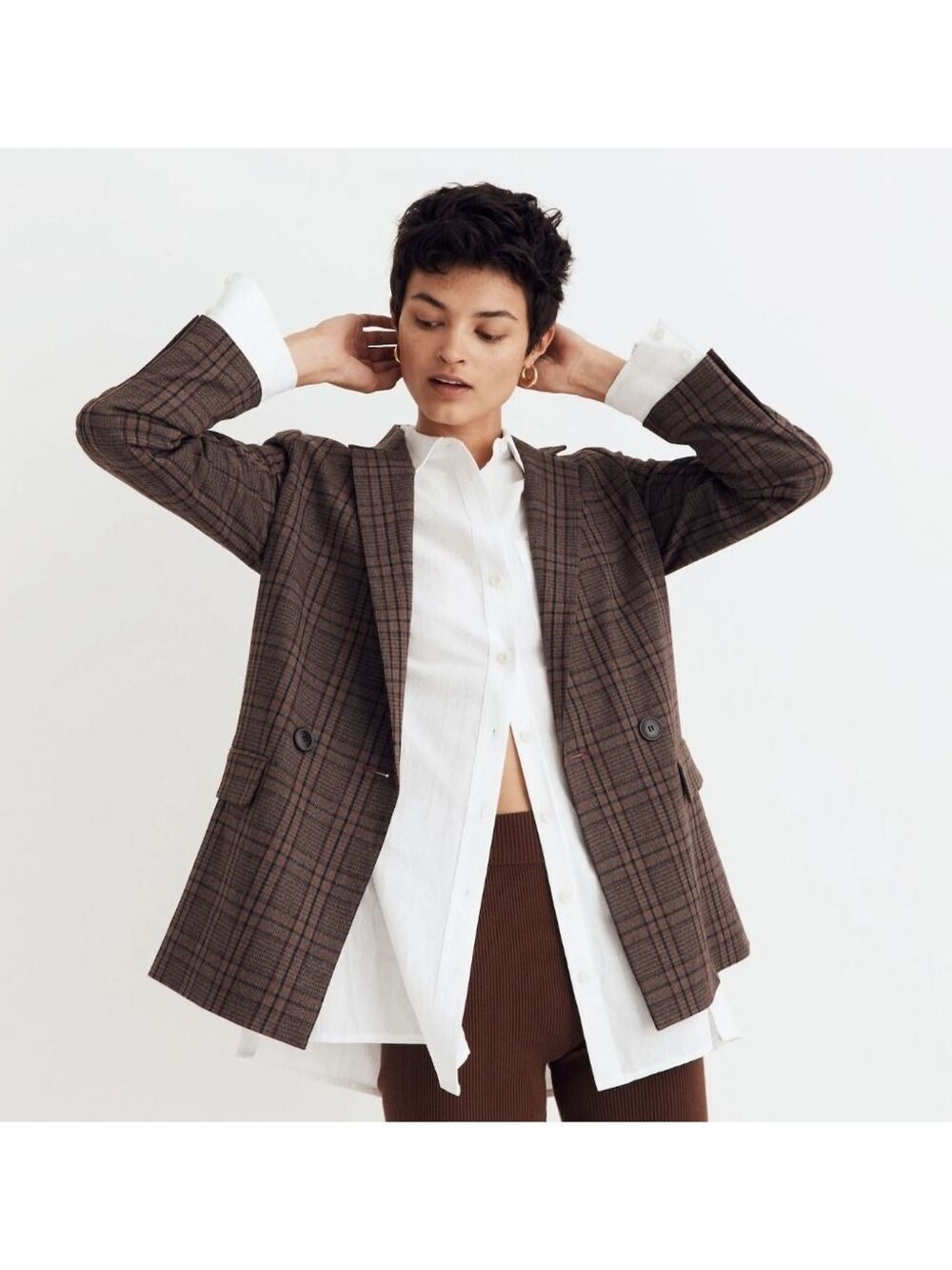 Madewell Caldwell Double Breated Blazer